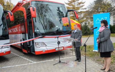 Mobilny Punkt Poboru Krwi, catering, Podsekretarz Stanu Cezary Rzemek