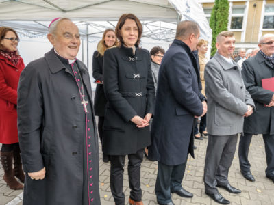 Mobilny Punkt Poboru Krwi, catering, Arcybiskup Henryk Hoser, Podsekretarz Stanu Cezary Rzemek