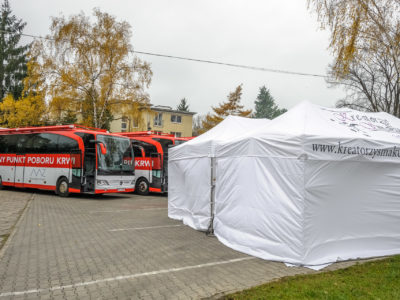 Mobilny Punkt Poboru Krwi, catering