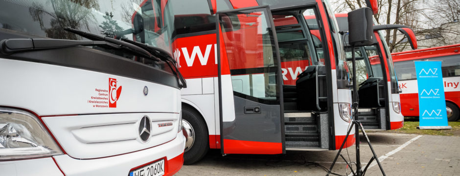 Mobilny Punkt Poboru Krwi, catering