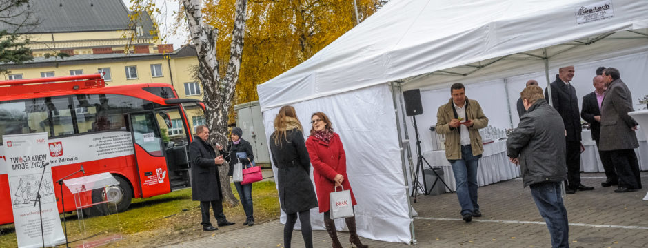 Mobilny Punkt Poboru Krwi, catering