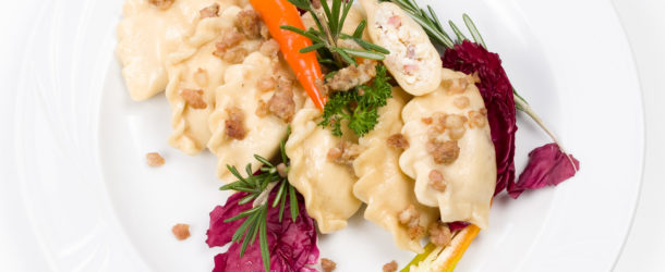 pierogi ruskie ze skwarkami