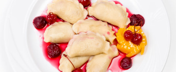 pierogi z wiśniami