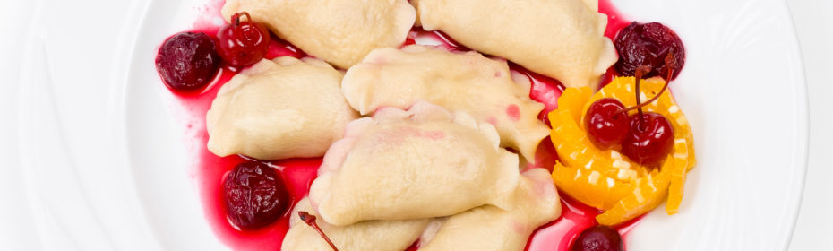 pierogi z wiśniami